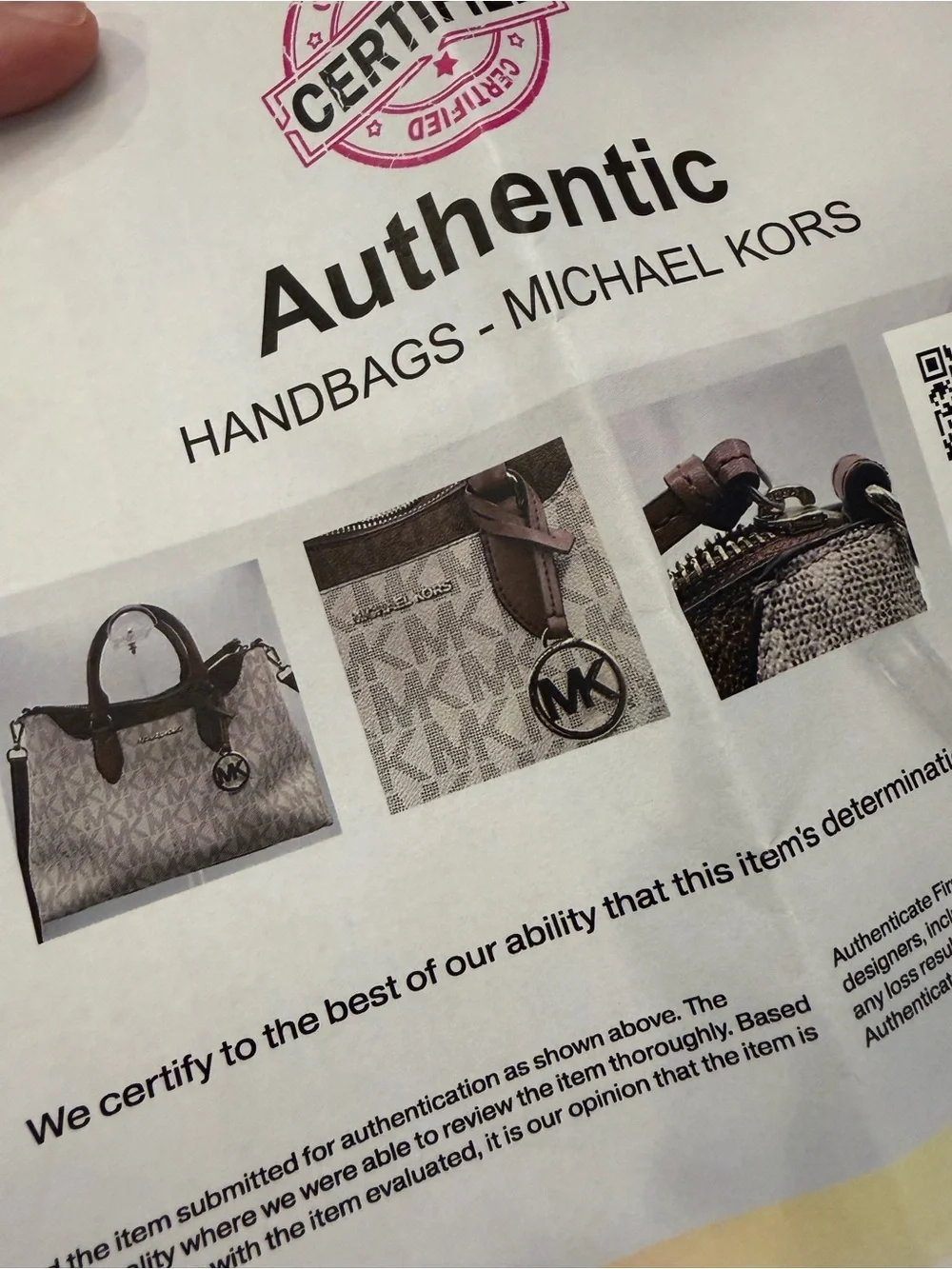 Michael Kors austen rolled